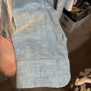 Ted Baker Navy Patterned Shirt